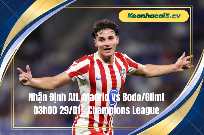 Đội hình dự kiến trước trận Atl. Madrid vs Bodo/Glimt Đội hình dự kiến trước trận Atl. Madrid vs Bodo/Glimt